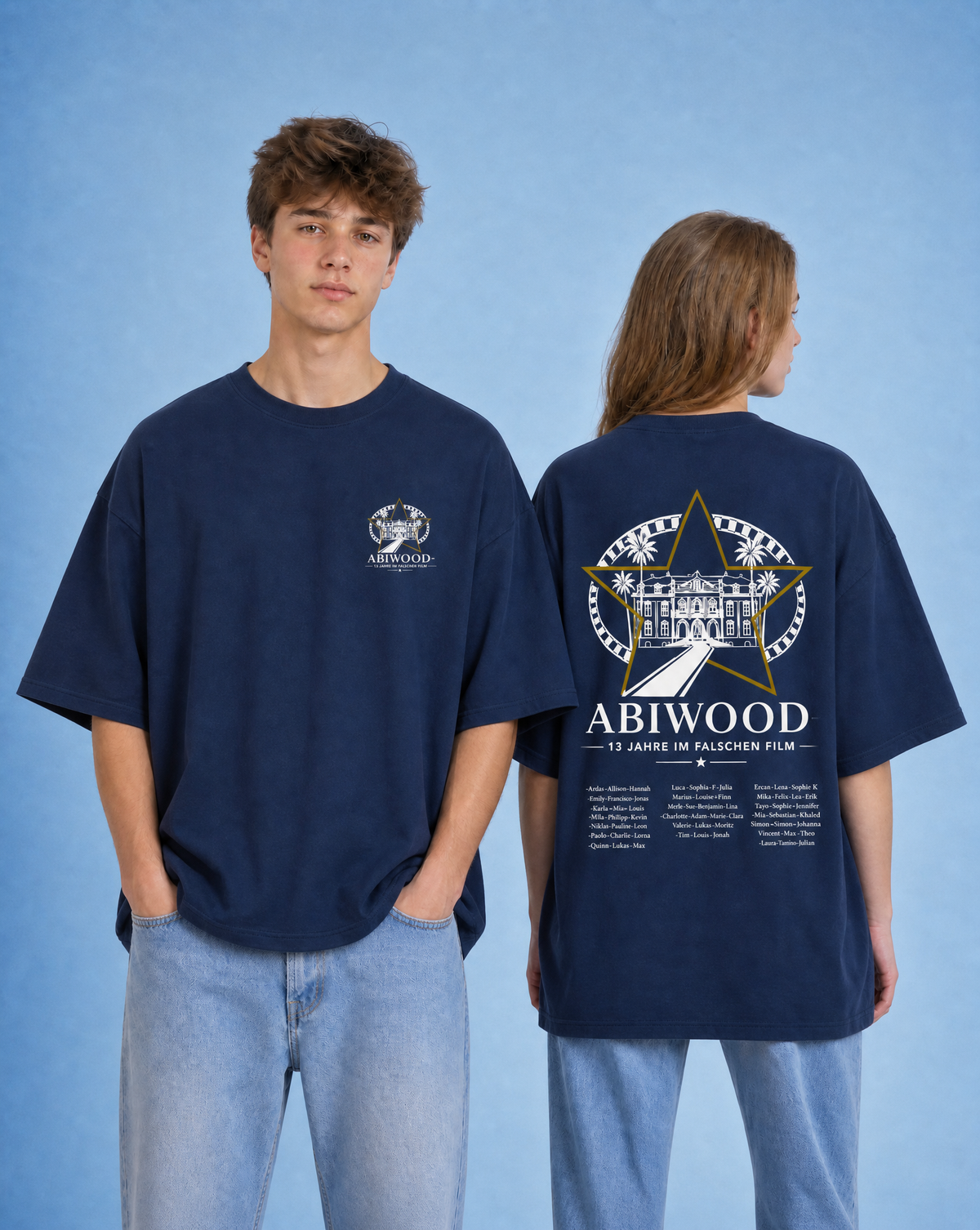 Oversized Shirt Jeremiah / Navy
