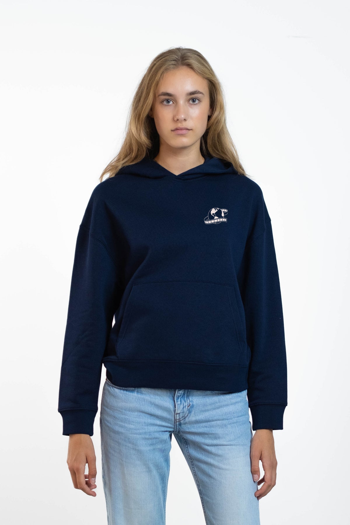 Oversized Hoodie Travis / Navy