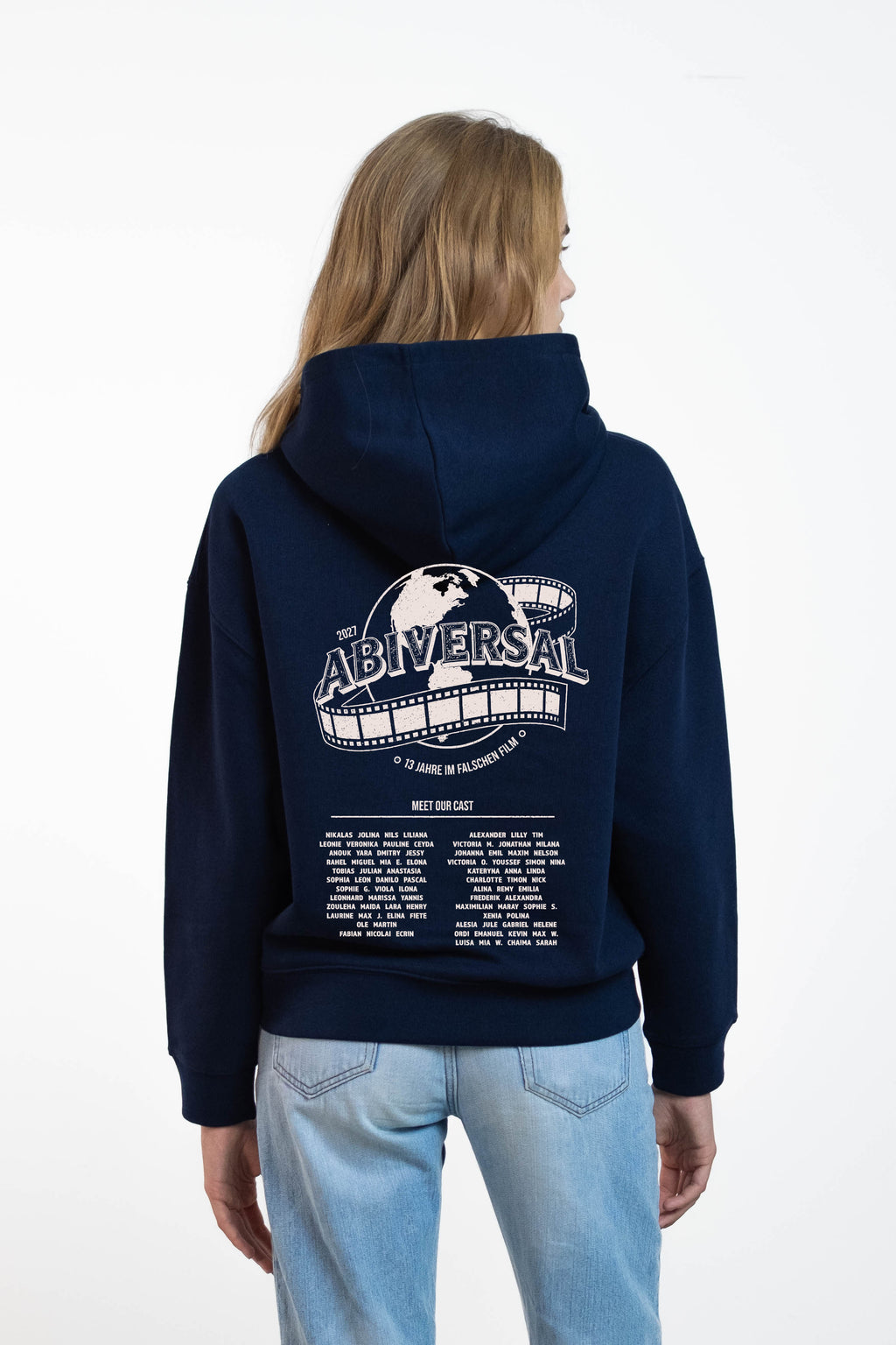 Oversized Hoodie Travis / Navy
