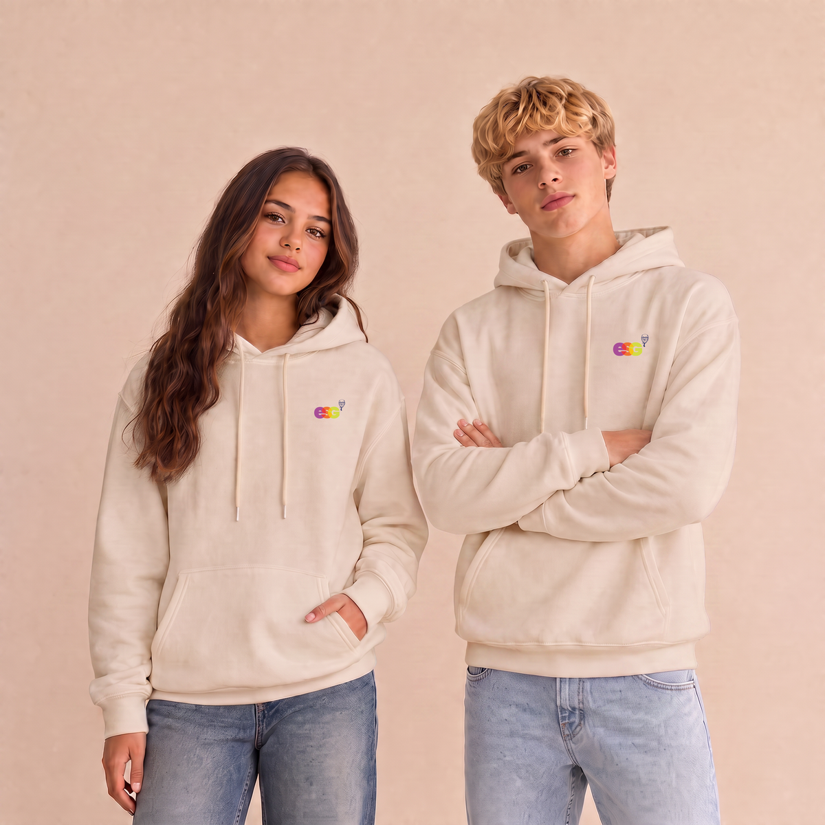 Bio Unisex Hoodie ,,Cruiser" (Logo seitlich)
