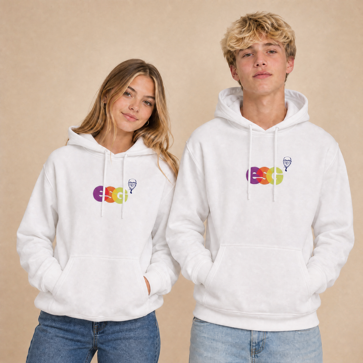 Bio Unisex Hoodie ,,Cruiser" (Logo mittig)