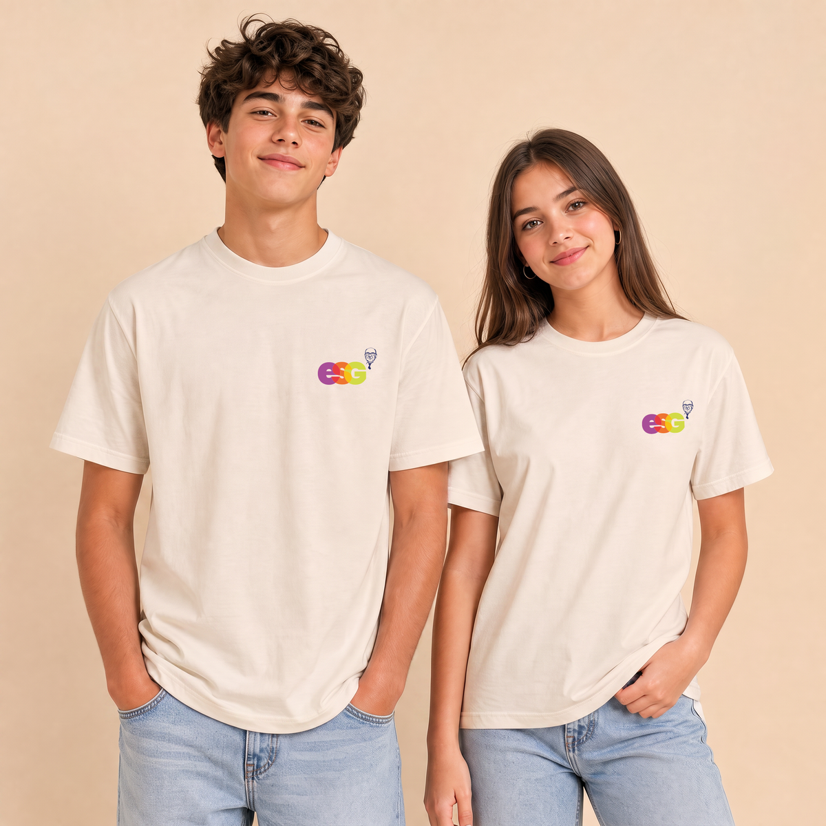 Bio Unisex T-Shirt ,,Creator" (Logo seitlich)
