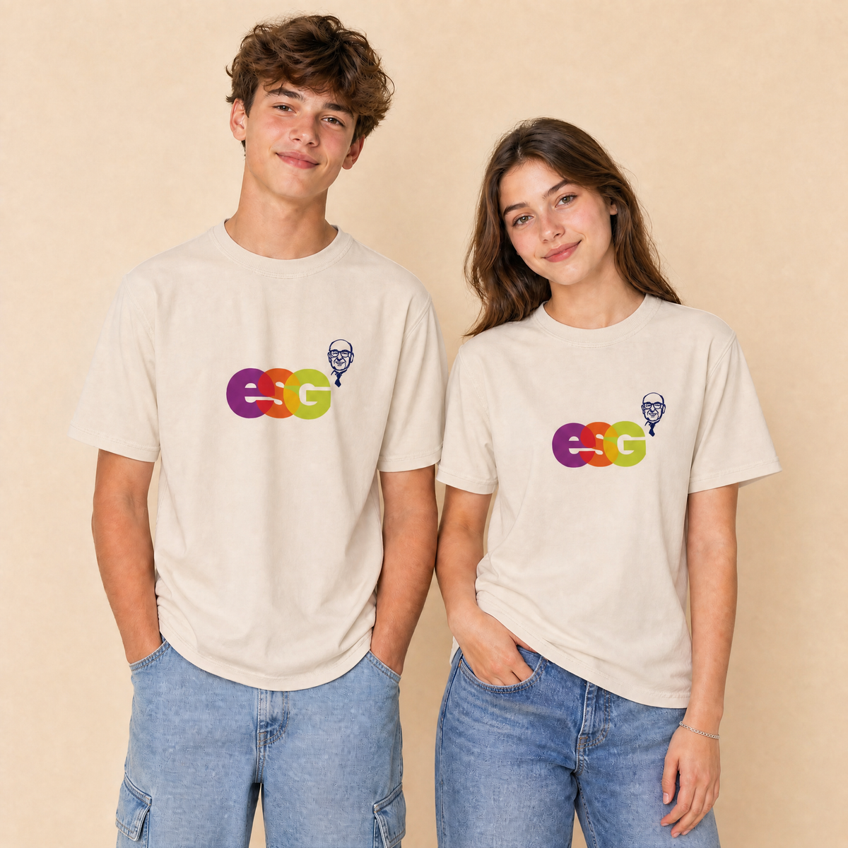 Bio Unisex T-Shirt ,,Creator" (Logo mittig)
