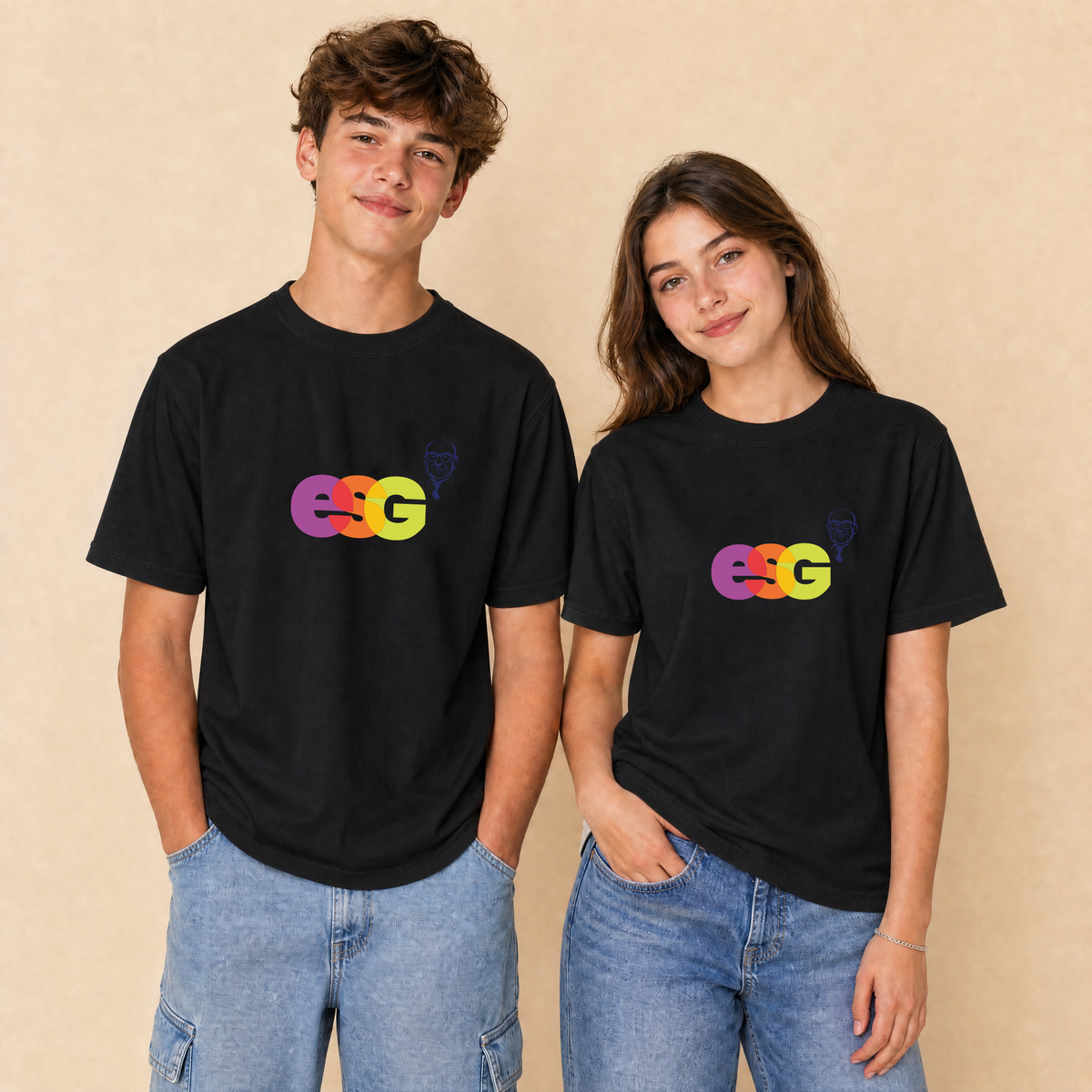 Bio Unisex T-Shirt ,,Creator" (Logo mittig)