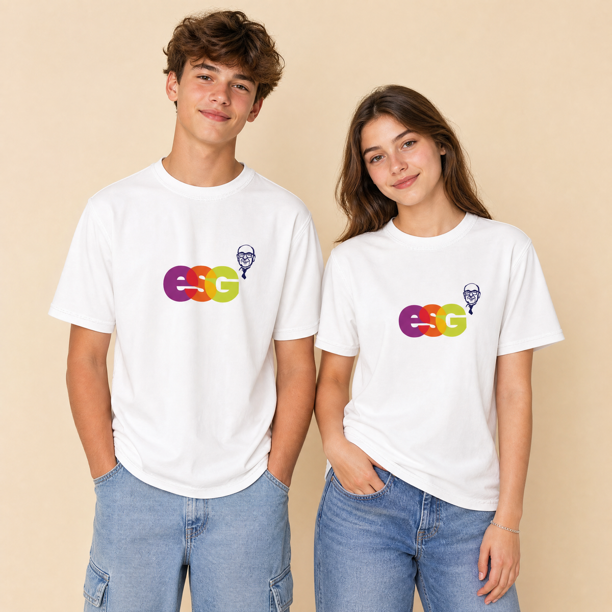 Bio Unisex T-Shirt ,,Creator" (Logo mittig)