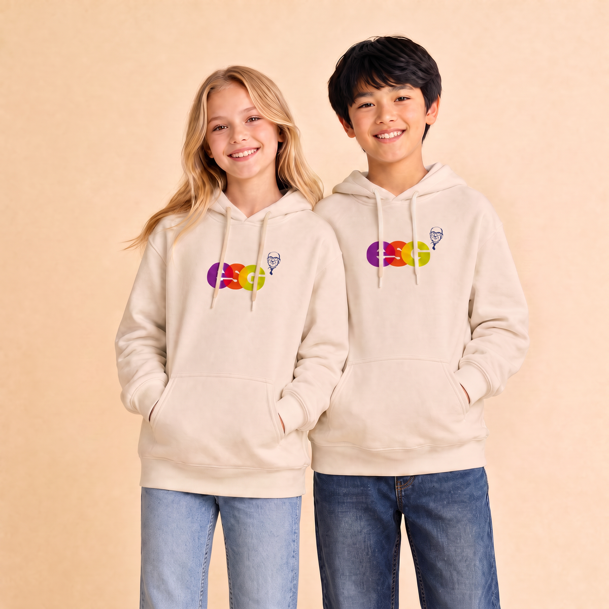 Kinder Hoodie ,,Willi" (Logo mittig)