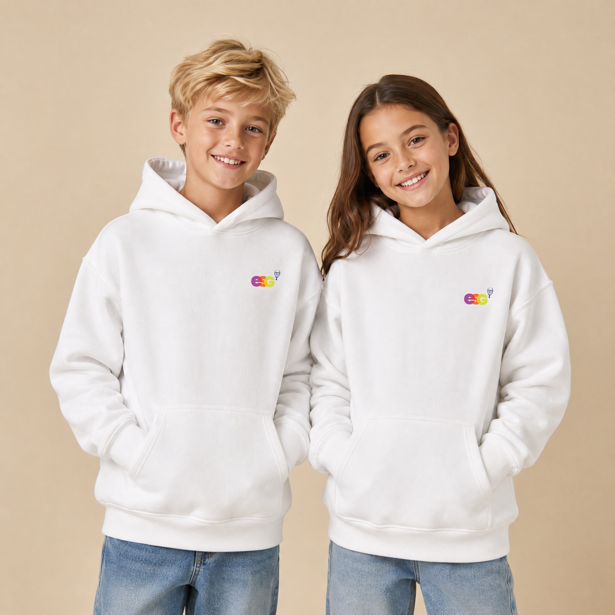 Bio Kinder Hoodie ,,Cruiser" (Logo seitlich)