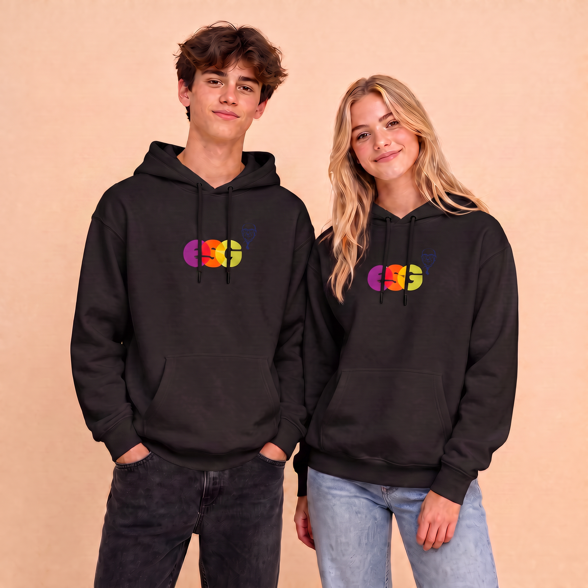 Unisex Hoodie ,,Willi" (Logo mittig)