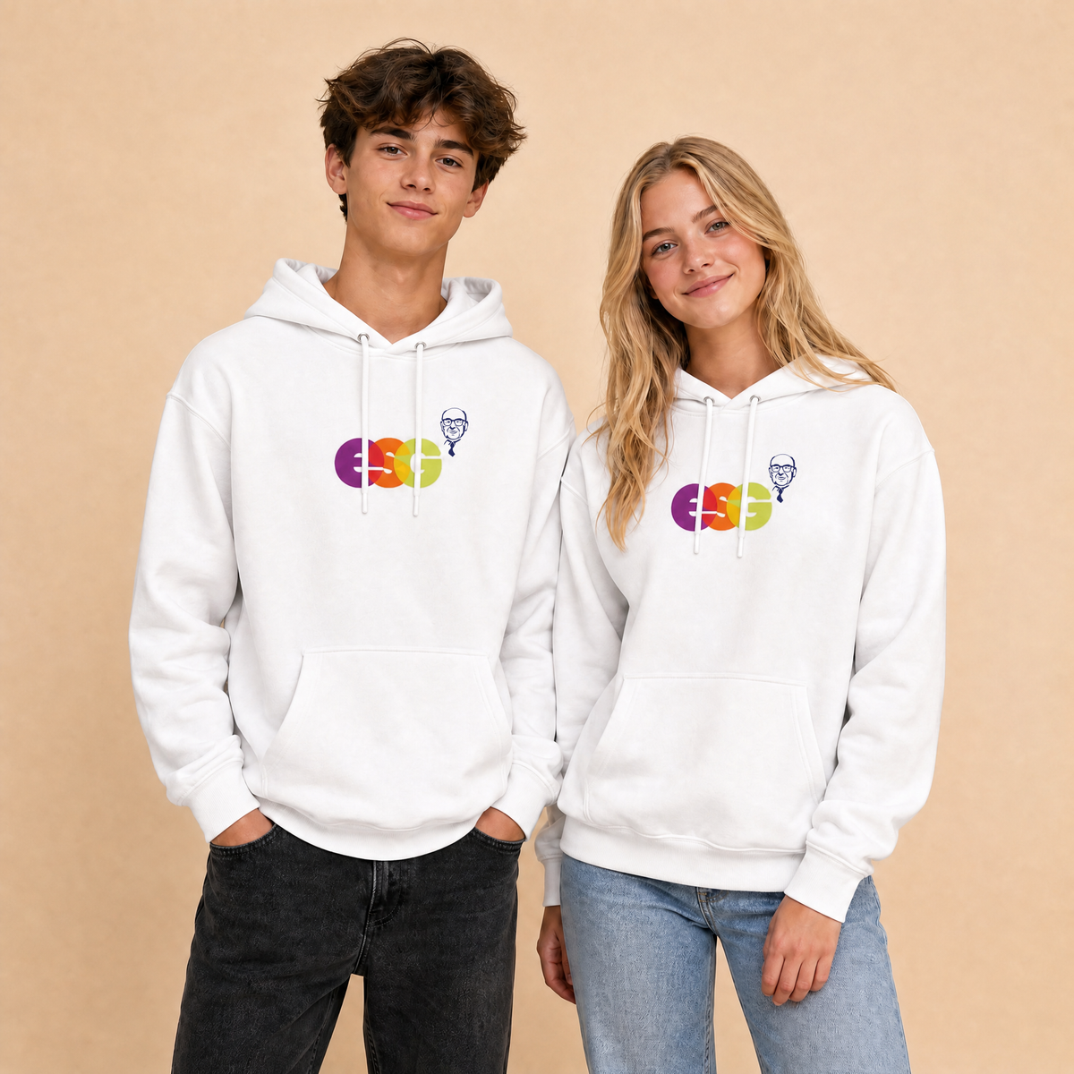 Unisex Hoodie ,,Willi" (Logo mittig)